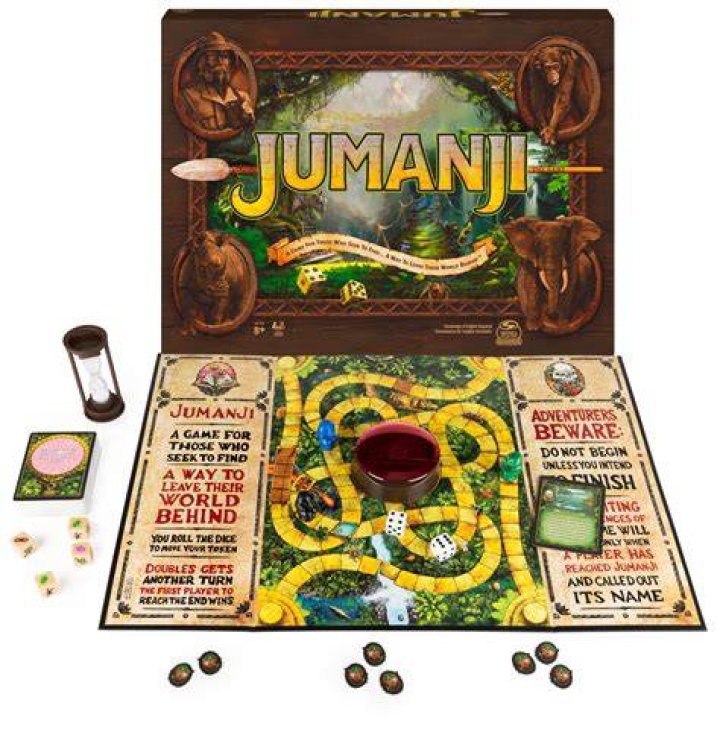 Jumanji Board Game Info Image